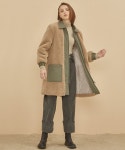 마나비스세븐(MANAVIS7) PUR PADDING COAT JACKET BEIGE - 129,600원 | 무신사 스토어