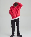 힐(HEAL) [unisex] signature hoody (cherry red) - 68,000원 | 무신사 스토어