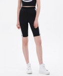 에스제이와이피(SJYP) 슬림핏 로고 라인 바이커 숏츠 PW2A3WPC010W BK - 159,000원 | 무신사 스토어