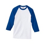 앤빌(ANVIL) heavy weight base ball 3/4 sleeve (white/royal) - 25,000원 | 무신사 스토어 - 셀렉트숍 무신사 스토어 - 셀렉트숍