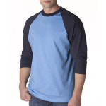 앤빌(ANVIL) heavy weight base ball 3/4 sleeve (carolina blue/navy) - 25,000원 | 무신사 스토어 - 셀렉트숍 무신사 스토어 - 셀렉트숍