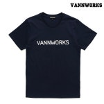 밴웍스(VANN WORKS) 밴웍스 베이직 로고 티셔츠 - 네이비 - 23,000원 | 무신사 스토어 - 셀렉트숍 무신사 스토어 - 셀렉트숍