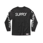 다이아몬드서플라이(DIAMOND SUPPLY CO.) Supply Long Sleeve Tee in Black - 53,000원 | 무신사 스토어 - 셀렉트숍