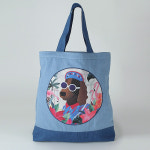 비욘드클로젯(BEYOND CLOSET) C-BLOCK LOGO DENIM ECO BAG - 39,000원 | 무신사 스토어