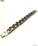 섹스토(SEXTO) [swarovski][변색X]sn-  Chain bracelet (silver)무광 - 49,000원 | 무신사 스토어 - 셀렉트숍 무신사 스토어 - 셀렉트숍