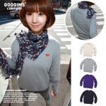 구김스 컴퍼니(GOOGIMS COMPANY) 191_BE 플라이 날개 긴팔 맨투맨 티셔츠 - 72,000원 | 무신사 스토어 - 셀렉트숍