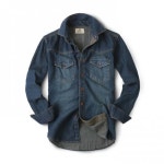 제이앤몰스(J&MOLLS) [봄신상 S/S]워싱 데님 긴팔 셔츠_JM-095 - 49,000원 | 무신사 스토어