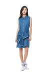 케이스토어(K'store) 종묘점 | 더 스튜디오 케이(THE STUDIO K) [NAVY LINE]16SS ZETA DENIM SLEEVELESS DRESS - 199,000원 | 무신사 스토어