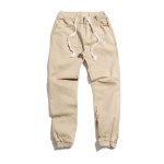 언로우(UNLOW) COTTON JOGGER PANTS BEIGE - 38,400원 | 무신사 스토어 - 셀렉트숍