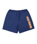 아임낫어휴먼비잉(I AM NOT A HUMAN BEING) Basic Metal Logo Shorts - Navy - 34,300원 | 무신사 스토어 - 셀렉트숍