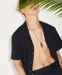 살롱드서울(SALON DE SEOUL) MAN OPEN SHIRT(NAVY) - 46,800원 | 우신사 스토어