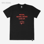 레이쿠(REIKU) [레이쿠] reiku original never short r-black 반팔티 - 38,000원 | 우신사 스토어
