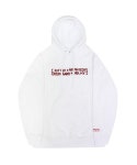 아임레디(I'am redy) | 아임낫어휴먼비잉(I AM NOT A HUMAN BEING) Red Basic Logo 2 Hoodie - White - 55,300원 | 무신사 스토어 - 셀렉트숍무신사 스토어...
