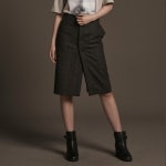 유주얼 에딧(USUAL EDIT) Trench dv Skirt(Khaki Brown) - 98,000원 | 무신사 스토어