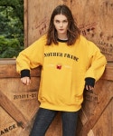 어나더프레임(ANOTHER FRAME) [어나더프레임] ANOTHER FRAME - CHIP YUMMY CREWNECK (YELLOW) 맨투맨 - 62,000원 | 무신사 스토어... 