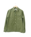 패러슈트(PARACHUTE) HBT shirts jacket - khaki - 40,000원 | 무신사 스토어