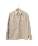 패러슈트(PARACHUTE) HBT shirts jacket - beige - 40,000원 | 무신사 스토어 - 셀렉트숍