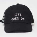 라울(LAUL) LAUL X BLACKAPPLE LIFE GOES ON BALL CAP BLACK(라이프고즈온 볼캡 블랙) - 39,000원 | 무신사 스토어