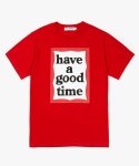 해브 어 굿 타임(HAVE A GOOD TIME) Big Frame S/S Tee  - Red - 25,200원 | 무신사 스토어