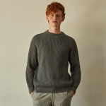 헨즈인더포켓(HANDS IN THE POCKET) [핸즈인더포켓] CND06FP01GR 16FW 레글런니트 GR 핸즈인더포켓 - 47,400원 | 무신사 스토어 - 셀렉트숍