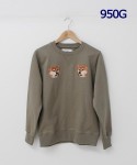 패러슈트(PARACHUTE) shiba inu heavy sweatshirts -khaki- - 32,000원 | 우신사 스토어