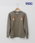 패러슈트(PARACHUTE) shiba inu heavy sweatshirts -khaki- - 32,000원 | 우신사 스토어