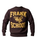 심플 스웨츠(SIMPLE SWEATS) | 심플(SIMPLE) FRANK SCHOOL REVERSE WEAVE SWEAT SHIRTS BROWN - 42,000원 | 무신사 스토어