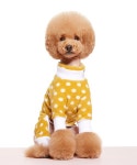 에-잇(E-IT) YELLOW POLKA DOT FLEECE ALL IN ONE - 29,000원 | 우신사 스토어