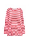 휴팟(HUPOT) SS17 LONG SLEEVE STRIPE TSHIRT RED - 60,000원 | 무신사 스토어 - 셀렉트숍