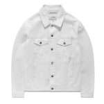 비바스튜디오(VIVASTUDIO) DAMAGED DENIM JACKET [WHITE] - 108,000원 | 무신사 스토어 - 셀렉트숍 무신사 스토어 - 셀렉트숍