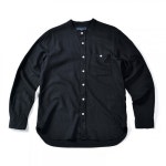 비슬로우(BESLOW) 17SS STAND COLLAR LINEN SHIRT BLACK - 70,400원 | 무신사 스토어 - 셀렉트숍