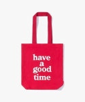 해브 어 굿 타임(HAVE A GOOD TIME) LogoTote Bag - Red - 15,000원 | 무신사 스토어 - 셀렉트숍 무신사 스토어 - 셀렉트숍