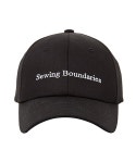 비디더블유 | SEWINGBOUNDARIES 로고 볼캡(블랙)세컨드 에스더블유비디(2ND SWBD) SEWINGBOUNDARIES 로고 볼캡(블랙) - 39,000원 | 무신사 스토어