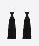 셉템버골드(September gold) | 셉텐벌5(SEPTEMBER5) Tassle ring earring [black] - 18,000원 | 우신사 스토어
