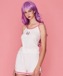 WIMF(why I am fat) 와이아이엠펫 | 러브이즈트루 걸(LUVISTRUE GIRL) LIT/G WHY AM I SO FAT SLEEVELESS(WHITE) - 29,000원 | 무신사 스토어