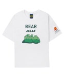 구김스 컴퍼니(GOOGIMS COMPANY) 하와이언마트 H0107_WH 꼬마곰 젤리 반팔티셔츠 (G17SMRT303) - 36,000원 | 무신사 스토어