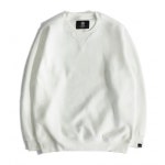 니티드(KNITTED) 베이직 기모 스웨트셔츠 IVORY - 24,900원 | 무신사 스토어