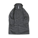 스웰맙(SWELLMOB) Swellmob hooded single coat -grey- - 175,000원 | 무신사 스토어