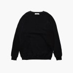 마우(MAW) 유니섹스 오버사이즈 양기모 스웻 셔츠 블랙 [M17F1TS5010] - 23,400원 | 우신사 스토어