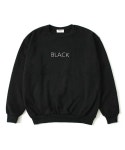 심플 스웨츠(SIMPLE SWEATS) | 어메이드(AMADE) COLOR SIMPLE SWEAT SHIRTS BLACK - 49,000원 | 무신사 스토어