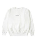 심플 스웨츠(SIMPLE SWEATS) | 어메이드(AMADE) COLOR SIMPLE SWEAT SHIRTS WHITE - 49,000원 | 무신사 스토어
