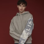 풀인(PULLIN) [PULLIN] 롱 슬리브 풀 그래픽 포인트 후디 멜란지그레이 LITTORAL (PUTJB402-U38) - 149,000원 | 무신사 스토어
