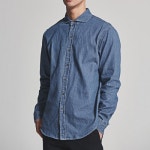 올앤드(ALLAND) [올앤드]남성 인디고 바이오 워싱 데님 셔츠 LMBSH1607-913 - 62,000원 | 무신사 스토어