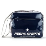 핍스(PEEPS) [핍스] PEEPS retro 80 enamel cross bag(navy) - 45,000원 | 무신사 스토어