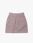 아이졸라(IZOLA) Check Miniskirt - Red - 36,400원 | 무신사 스토어