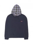 로이터(LOITER) Check Hoodie Long Sleeve (PURPLE) - 68,000원 | 무신사 스토어