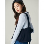 에잇세컨즈(8SECONDS) 네이비 A라인 백 타이 니트 베스트 (16815USY3R) - 9,900원 | 무신사 스토어
