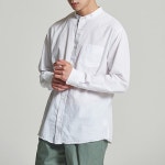 올앤드(ALLAND) 차이나 에리 셔츠LMBSH2608-100 - 43,900원 | 무신사 스토어