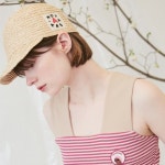 어나더에이(ANOTHER A) Straw cap [Natural] - 39,200원 | 무신사 스토어