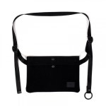 에이징씨씨씨(AGINGCCC) 341# 2 POCKET P SACOCHE BAG-BLACK - 98,000원 | 무신사 스토어